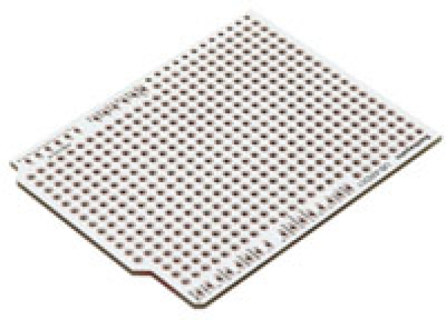 UB-ARD01WH、Arduino用ユニバーサル基板。