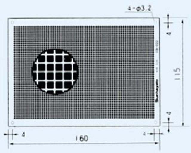 ICB-022、2mmピッチコネクタ変換用基板。
